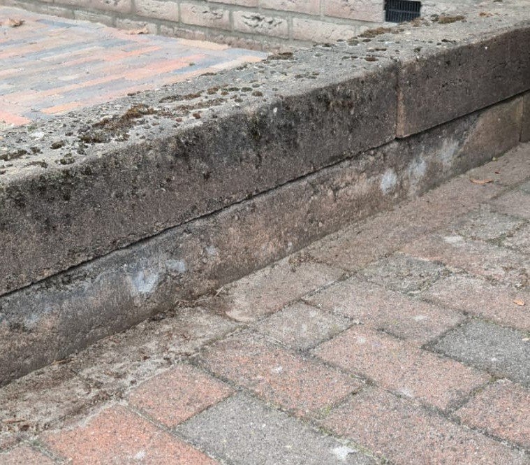 Betonbielzen 1.20m x 0.20m x 0.12m en halve bielzen, Tuin en Terras, Ophalen
