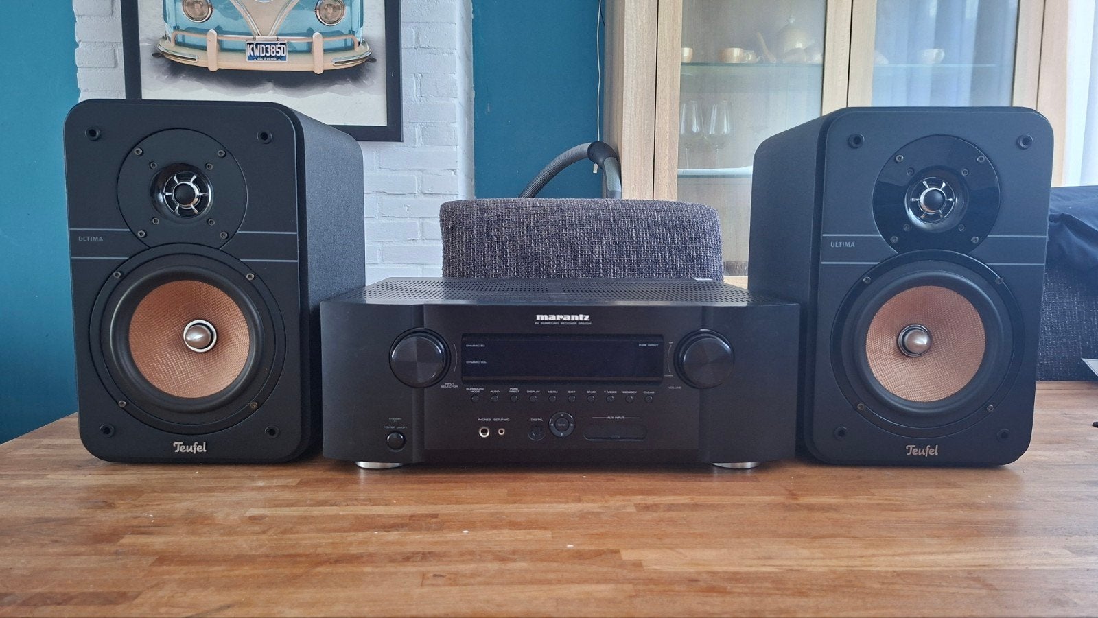 Marantz SR5004 reciever en Teufel Ultima 20 MK3!, Audio, Tv en Foto, Home Cinema-sets, Zo goed als nieuw, Overige spelers, 7.1-systeem