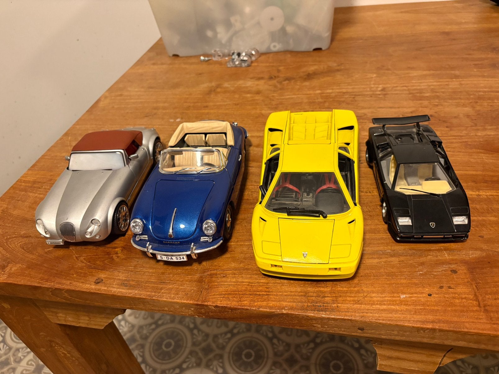 Verzameling van 3 gedetailleerde modelauto's (diverse merken, Hobby en Vrije tijd, Ophalen of Verzenden, Zo goed als nieuw, Auto