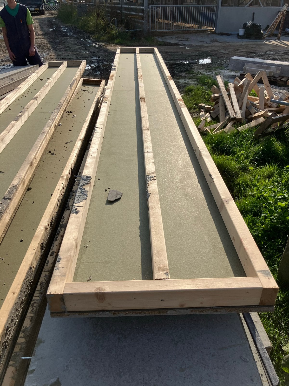 Houten bekisting, Ophalen