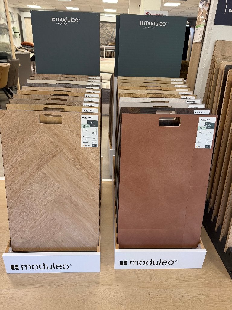 PRACHTIGE MODULEO PVC VLOEREN | LUXE VISGRAAT | TOP DEALS!, Ophalen of Verzenden, Nieuw, 75 m² of meer, Parket