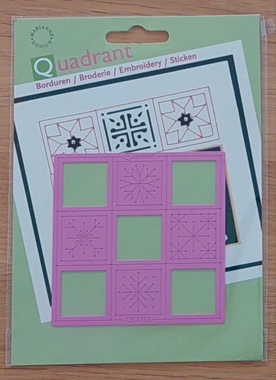 Quadrant borduurmal (Marianne Design) - QS 4706

QS 4706, Hobby en Vrije tijd, Ophalen of Verzenden, Zo goed als nieuw, Overige thema's