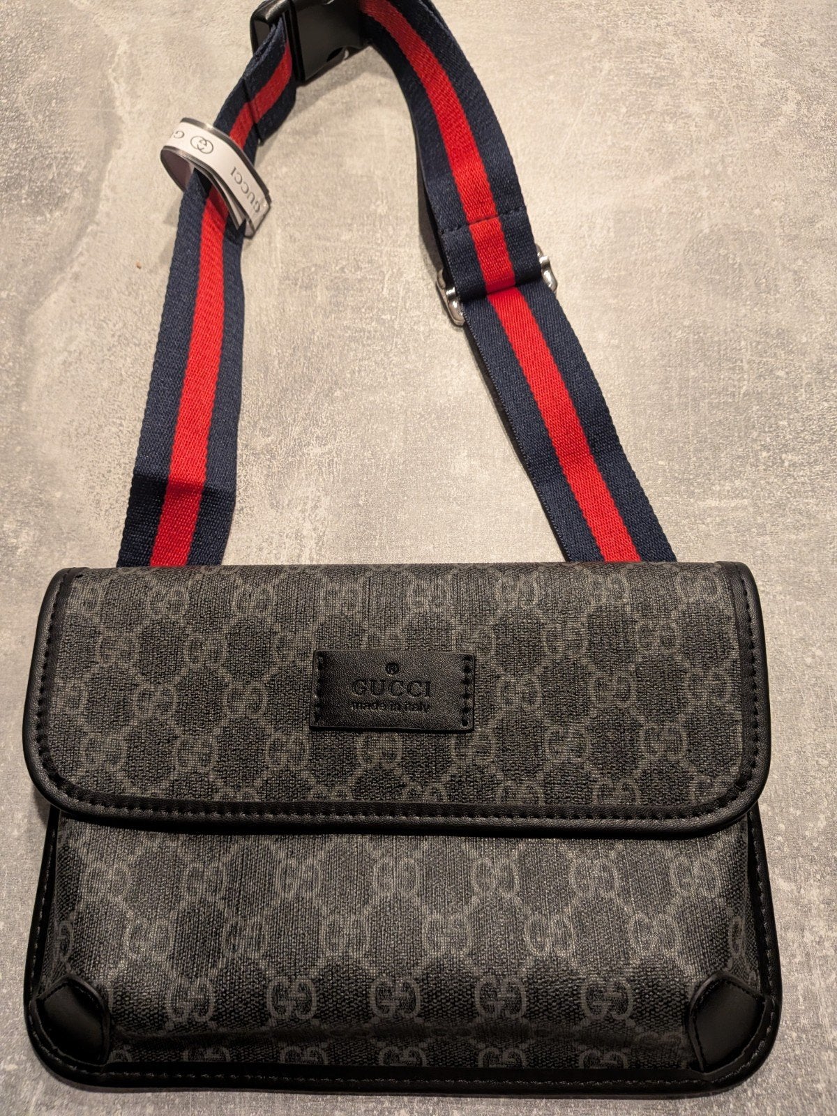 Gucci heuptas/crossbody tas met GG Supreme canvas, Ophalen of Verzenden, Nieuw, Overige typen