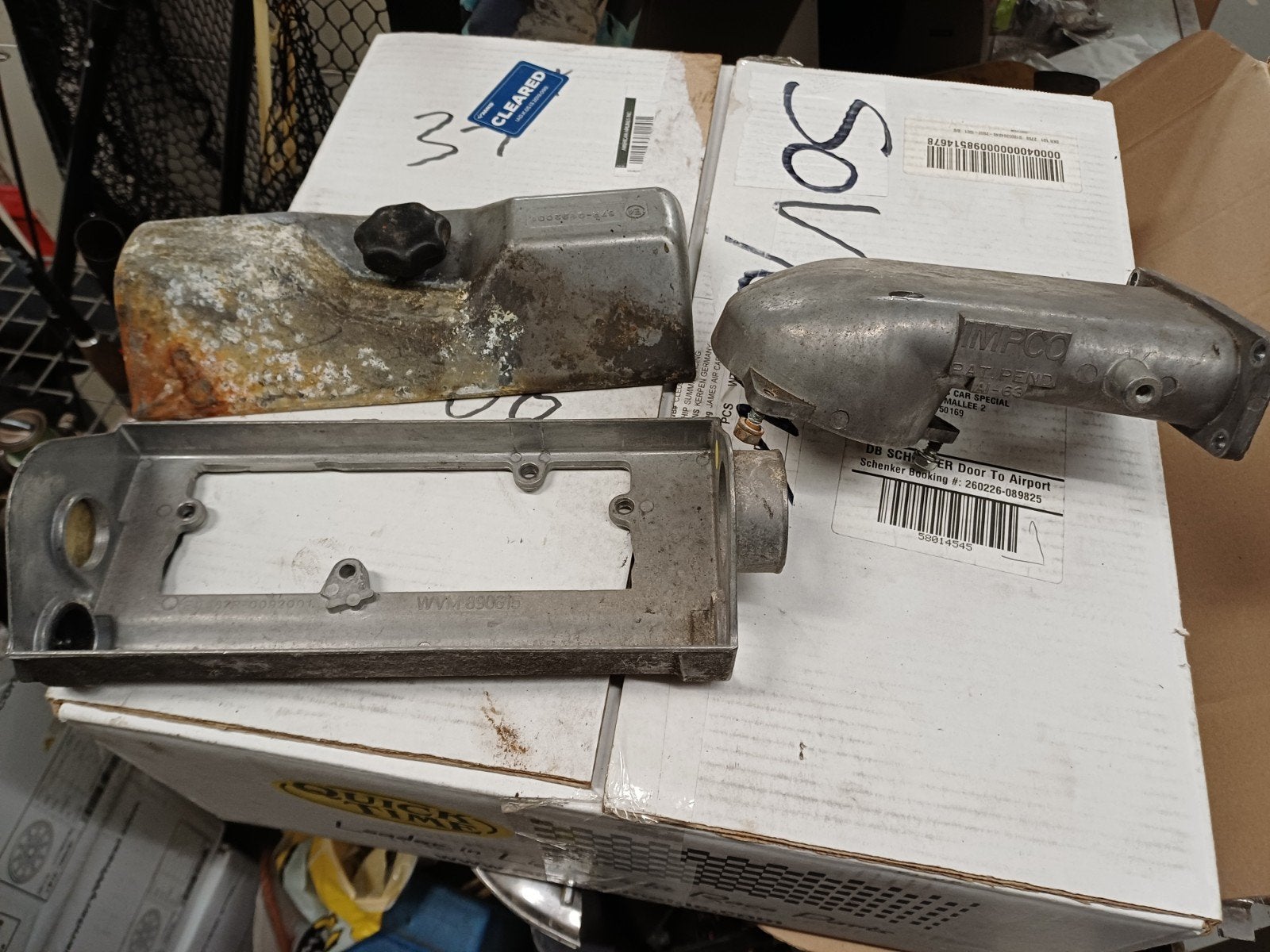 Impco lpg adapter A1-63 en lpg tank afdek kap, Ophalen of Verzenden