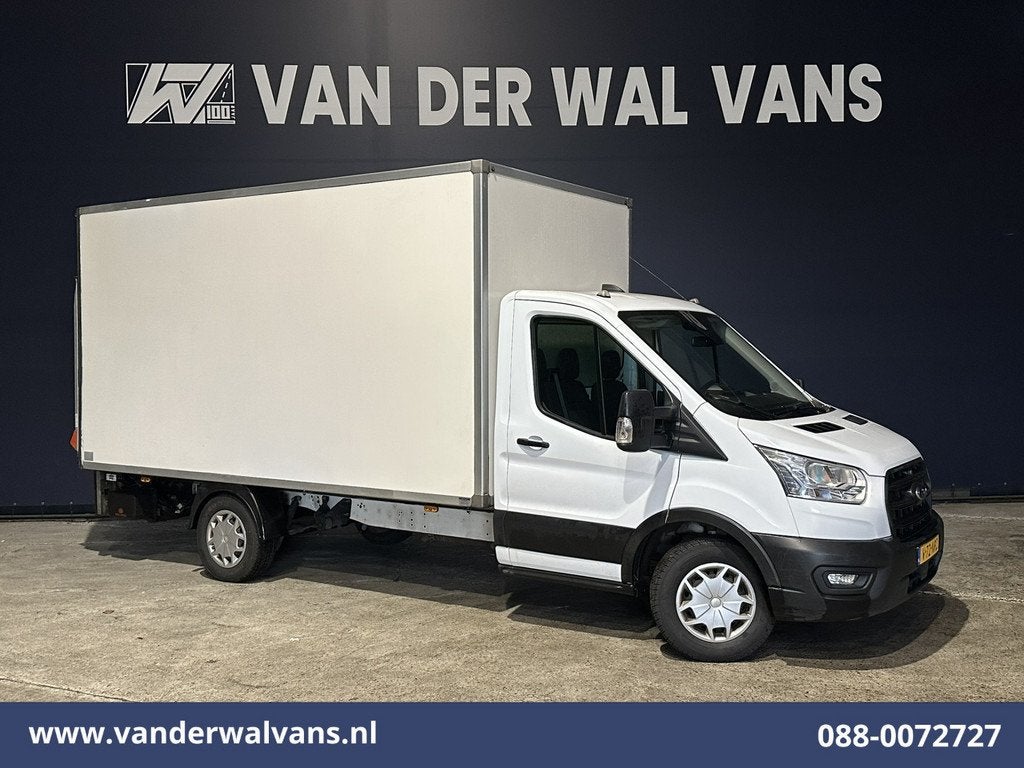 Ford Transit 2.0 TDCI 161pk Bakwagen Laadklep Euro6 Airco |, Auto's, 4 cilinders, 160 pk, 2800 kg, Wit