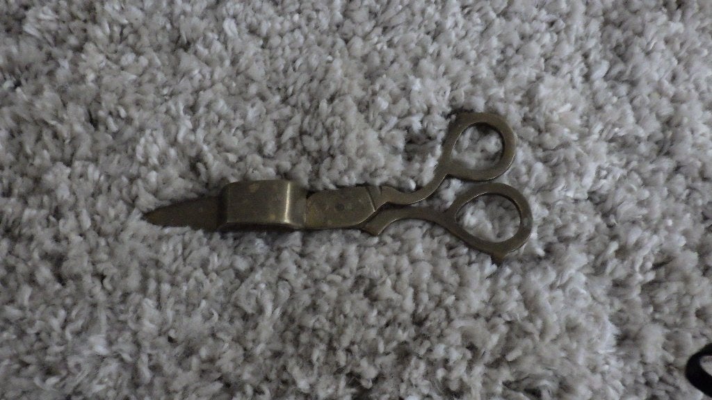 vintage kaarsensnuiter/lontenknipper, Ophalen of Verzenden, Koper