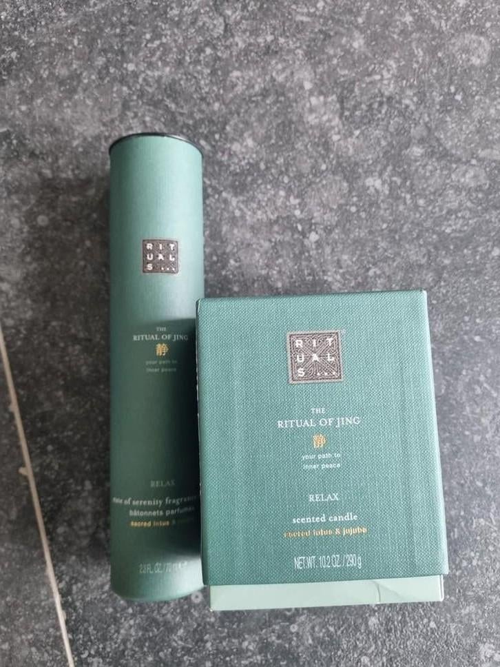 Rituals The Ritual of Jing geurkaars en geurstokjes, Ophalen, Overige materialen, Nieuw, Kaars