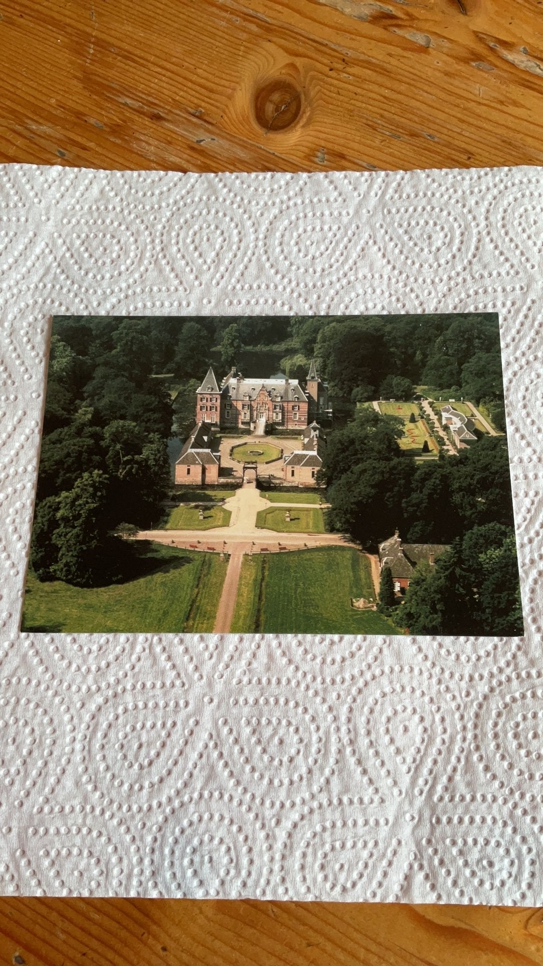 Postkaart - Kasteel Twickel Delden, Ophalen of Verzenden, 1980 tot heden, Ongelopen, Gebouw
