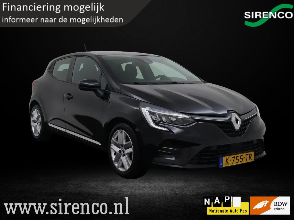 Renault Clio 1.0 TCe Zen | climate & cruise control | black, Voorwielaandrijving, Stof, Met garantie (alle), Origineel Nederlands