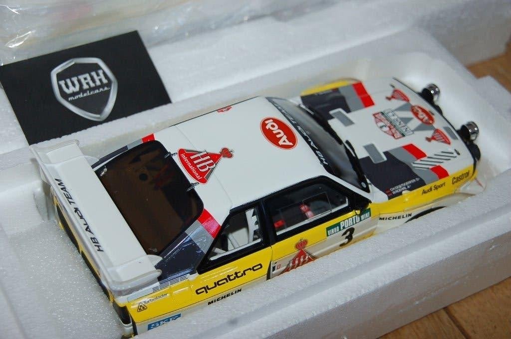 Audi Quattro HB Rally Portugal Set 1:18 Ottomobile OT276 WRH, Hobby en Vrije tijd, Modelauto's | 1:18, Verzenden, Zo goed als nieuw