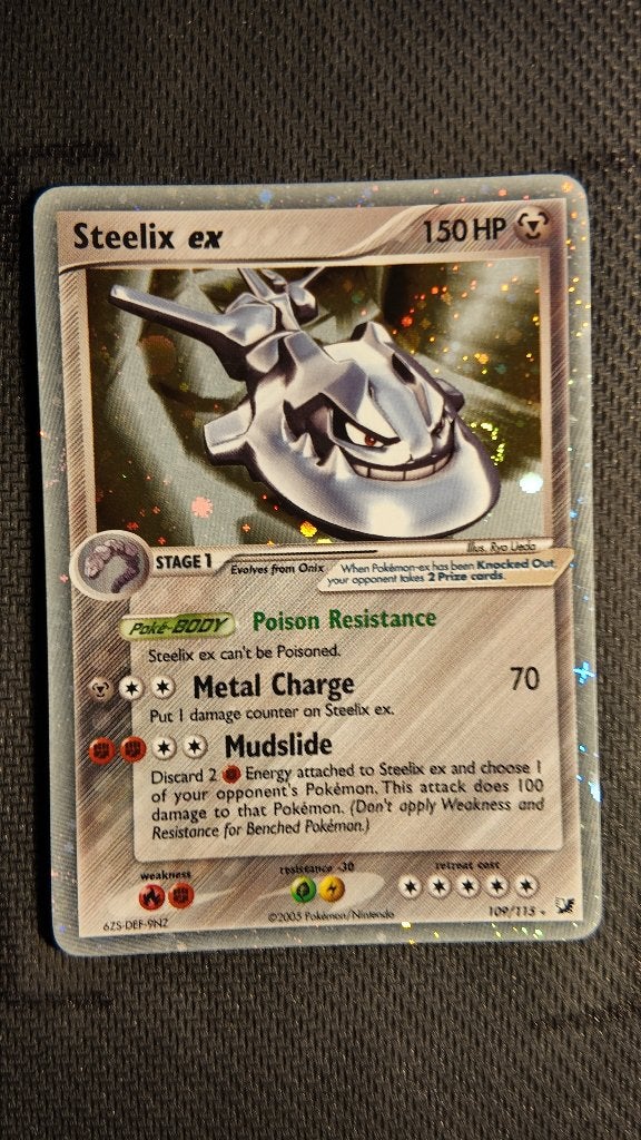Steelix ex 109 Unseen Forces | Pokemon kaart, Ophalen, Zo goed als nieuw, Losse kaart, Foil