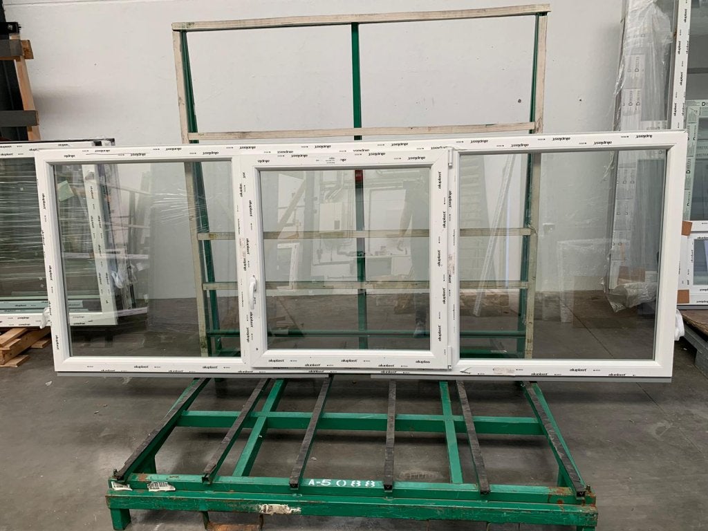 Kunststof Dakkapel Kozijn 250x110 V-DK-V Snel Leverbaar, Niet ingevuld, Kunststof, Dakkapel, 225 cm of meer