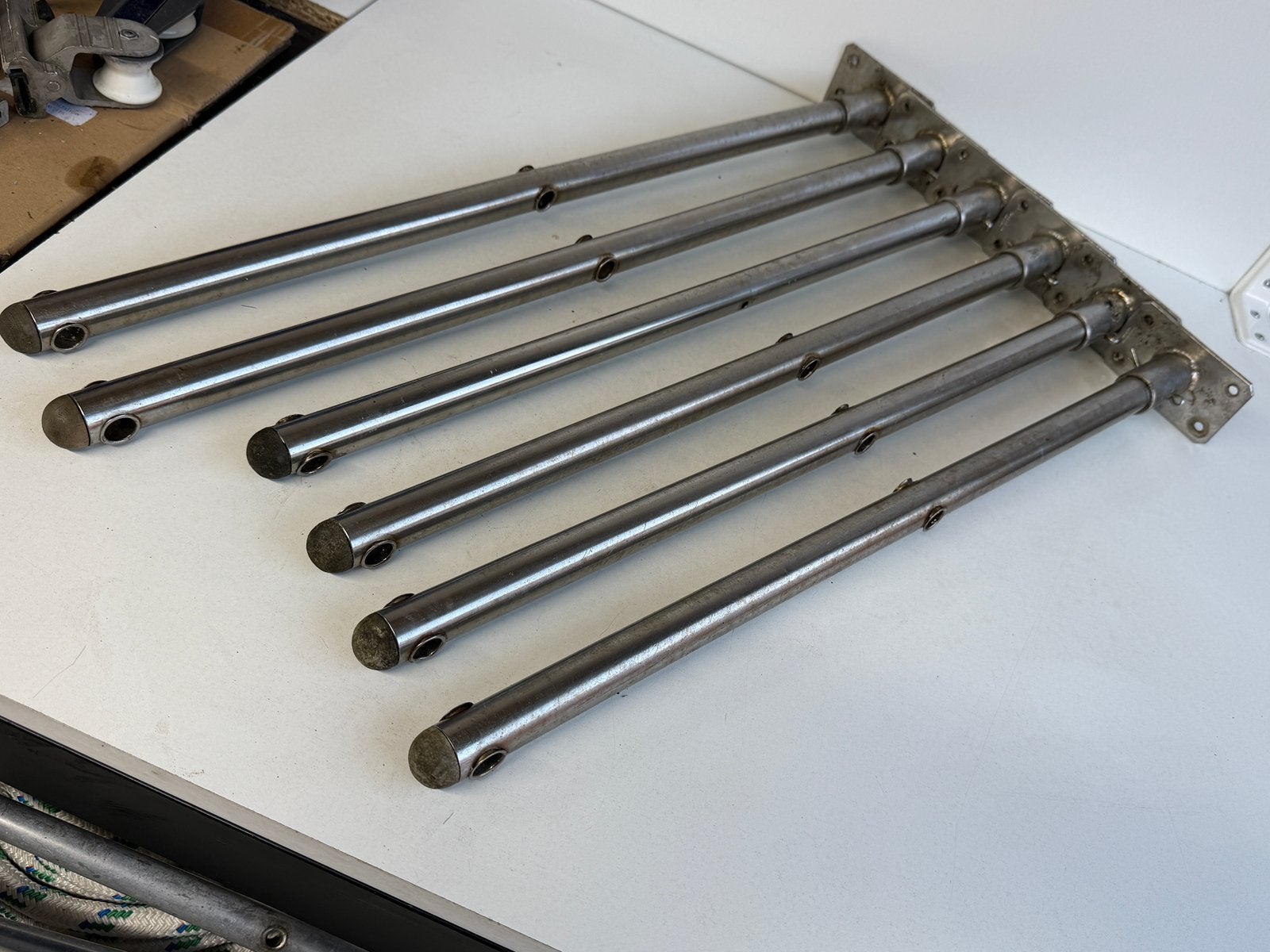 6 x scepter met Grandison scepterpot, Ophalen of Verzenden, Gebruikt