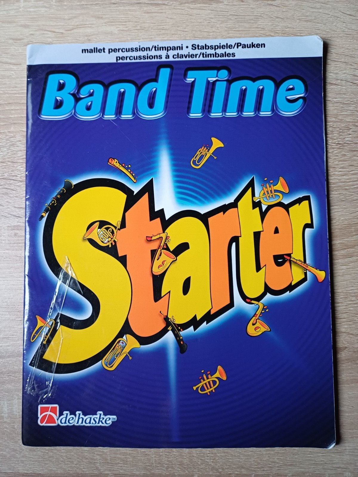 Band time starter PERCUSSIE, Ophalen of Verzenden, Gebruikt, Melodische percussie