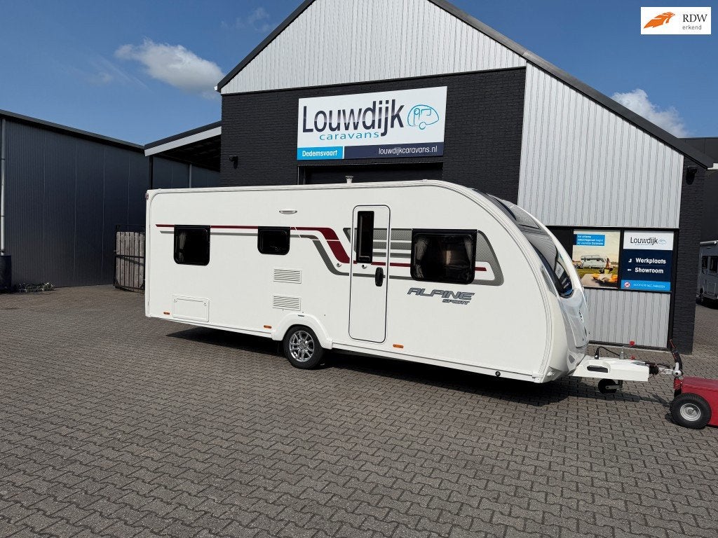 SPRITE Alpine 510 KF ’17 (6 Pers., Stapelbed, Fransbed), Caravans en Kamperen, Rondzit, 7 tot 8 meter, Bedrijf, Tot en met 6