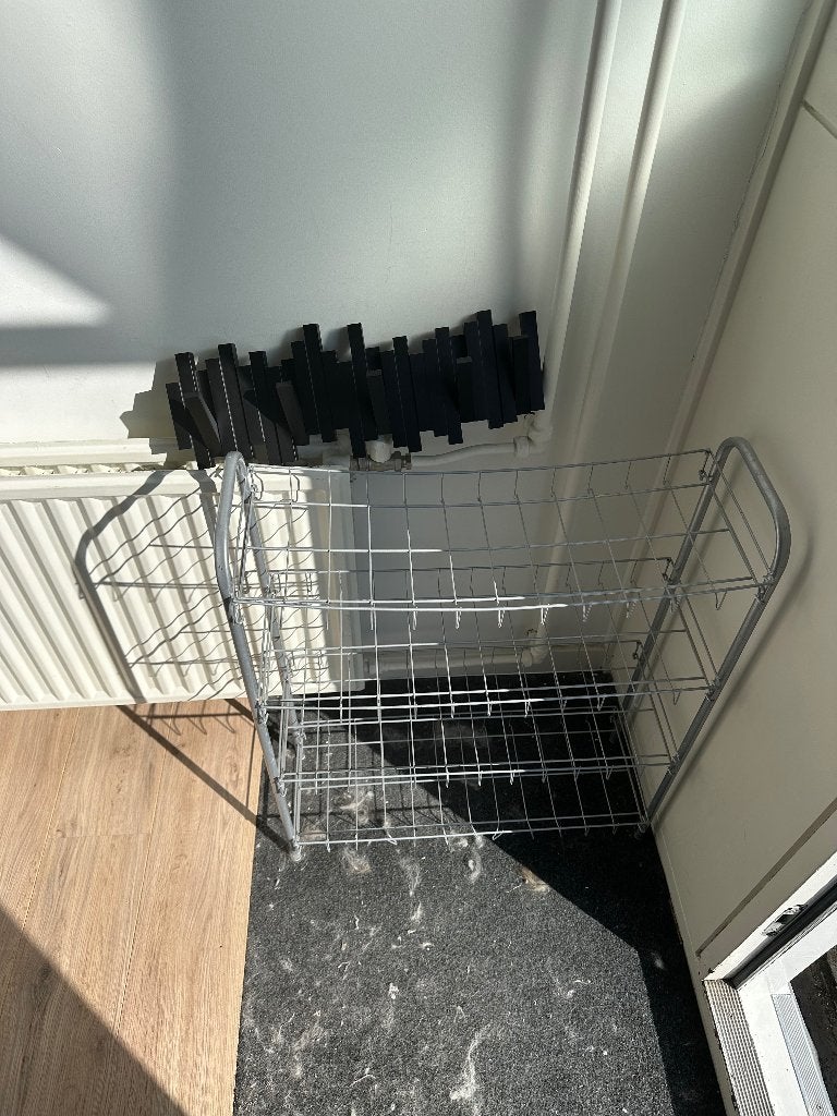 Kapstok en schoenenrek, Ophalen, Gebruikt