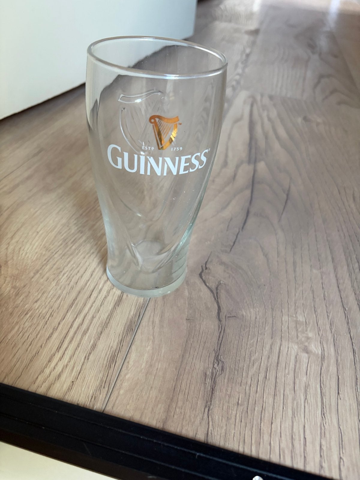 Guinness bierglas - perfect voor de liefhebber, Ophalen, Overige merken, Glas, Overige typen