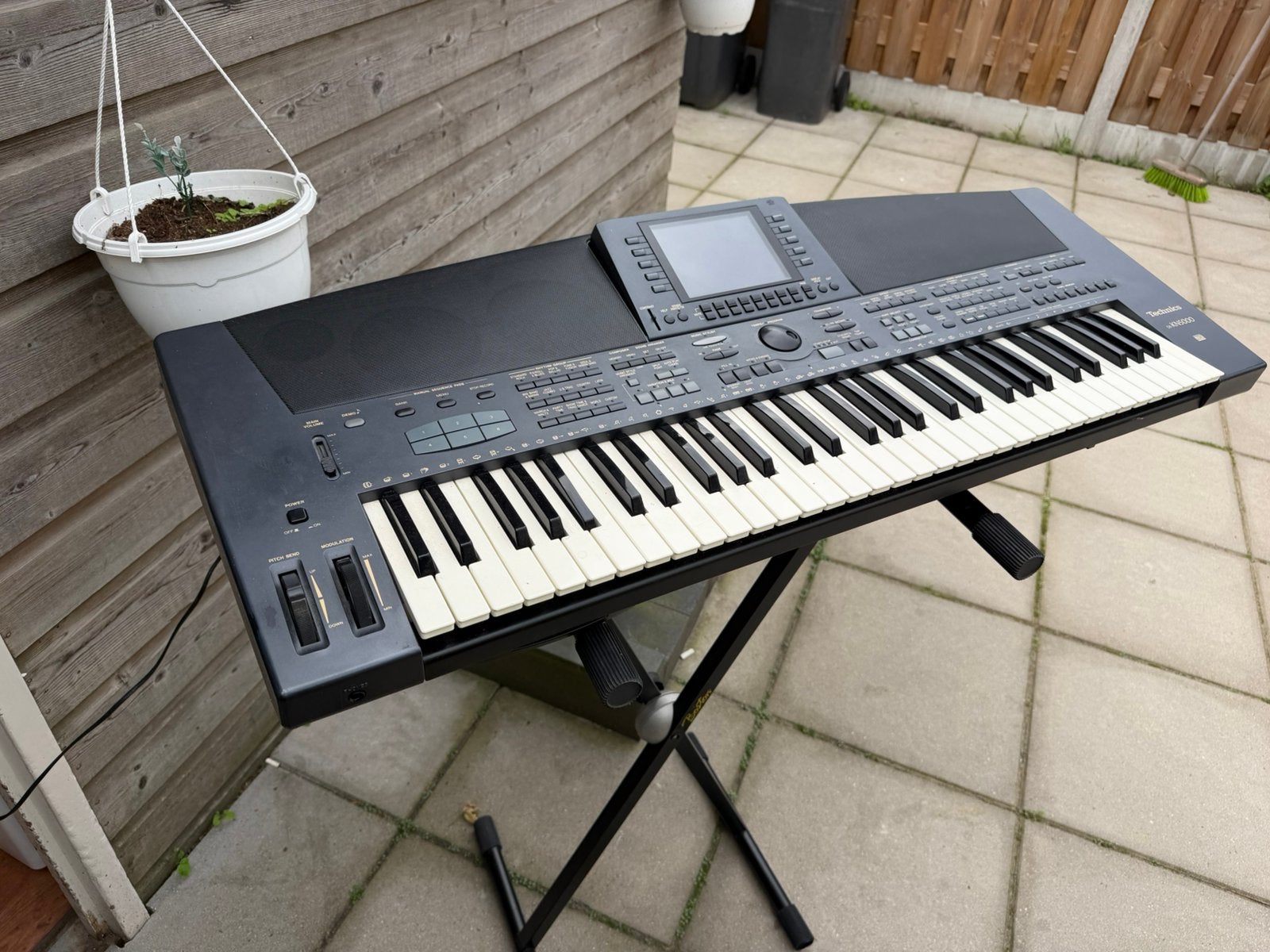 Technics SX-KN5000 Keyboard met werkend display, Ophalen, Zo goed als nieuw, 61 toetsen, Technics