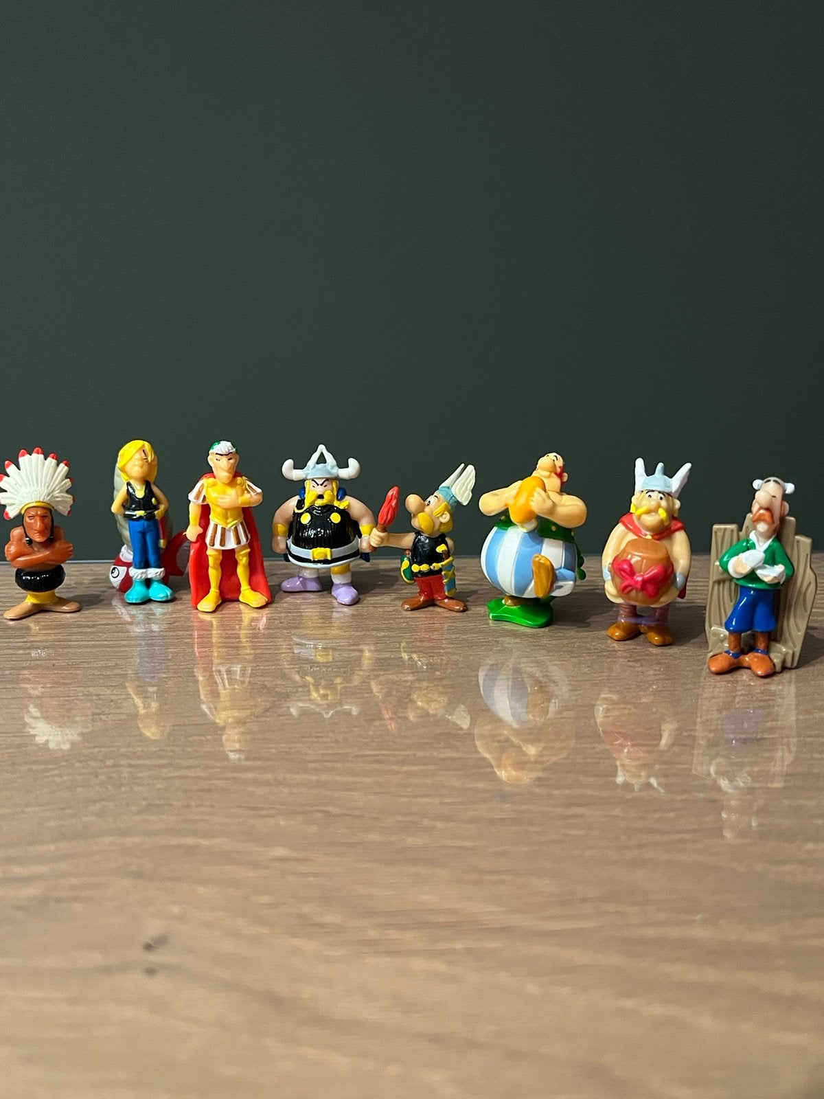 Leuke set Asterix en Obelix poppetjes, Ophalen of Verzenden, Asterix en Obelix, Zo goed als nieuw, Beeldje of Figuurtje