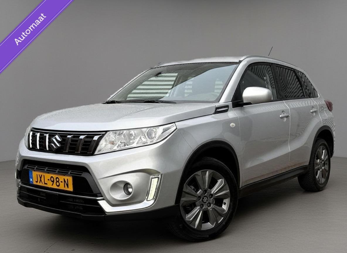 Suzuki Vitara 1.0 Boosterjet Autom Led Carplay Cruise Camera, Startonderbreker, Stof, Gebruikt, Met garantie (alle)