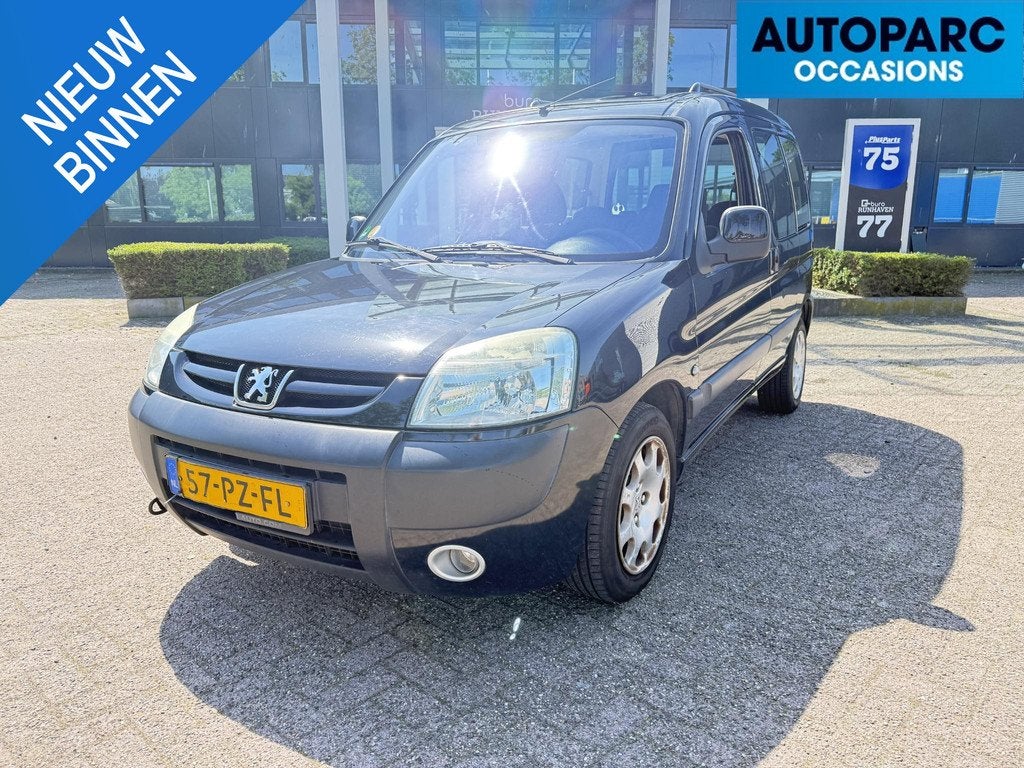 Peugeot Partner MPV 1.6-16V XT TEPEE AIRCO, CRUISE CONTROLE,, Startonderbreker, Stof, Gebruikt, 4 cilinders