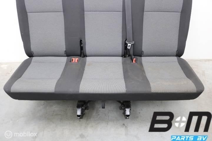 3e zitrij 3-persoons bank VW Transporter T6 7E0885669A, Gebruikt