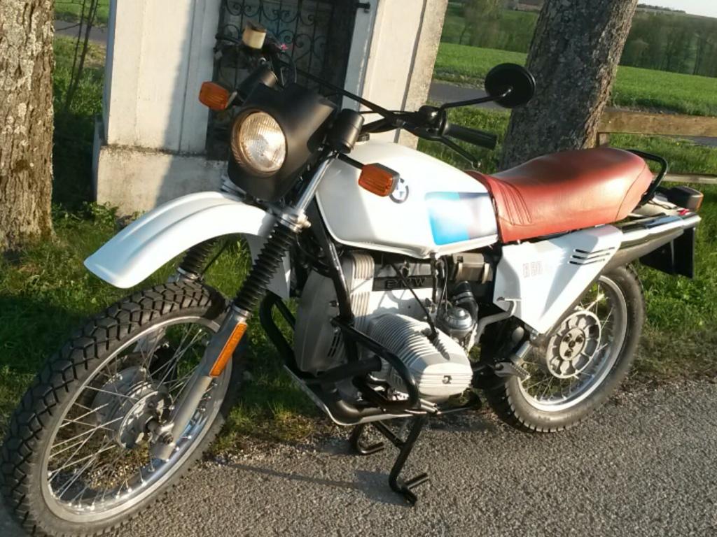 BMW R80GS Motor, Cardan-aandrijving, 2 cilinders, Motorrijbewijs A, Particulier