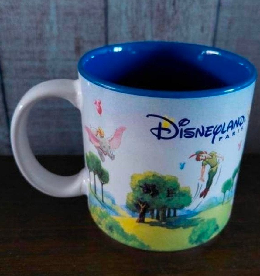 Disneyland Paris beker mok. Jaren 90., Ophalen of Verzenden, Gebruikt, Tv, Gebruiksvoorwerp