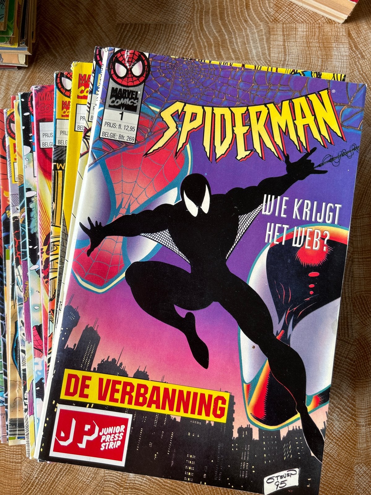 complete Spider-Man (1996) reeks, nummers 1 tot en met 15., Complete serie of reeks, Ophalen of Verzenden, Gelezen