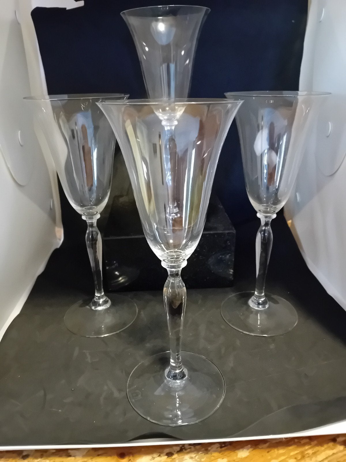 4 Art Deco Glazen A.D. Copier Leerdam (1924), Ophalen of Verzenden
