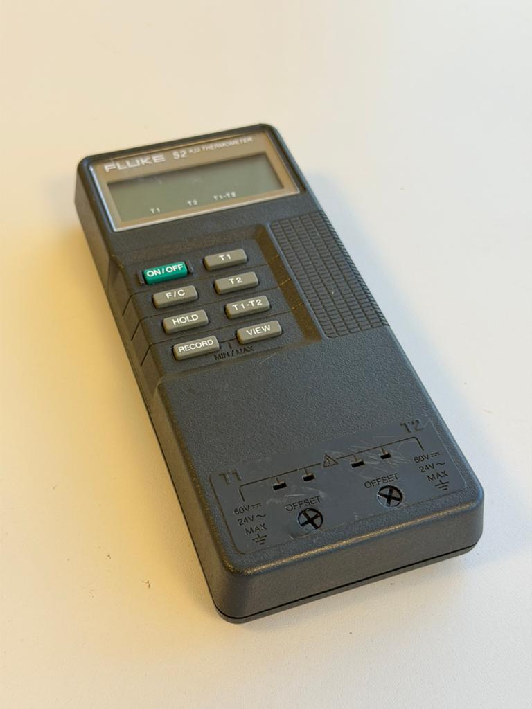 Fluke 52 K/J Thermometer Dual Input digitale Tester meter, Ophalen of Verzenden, Zo goed als nieuw, H, H