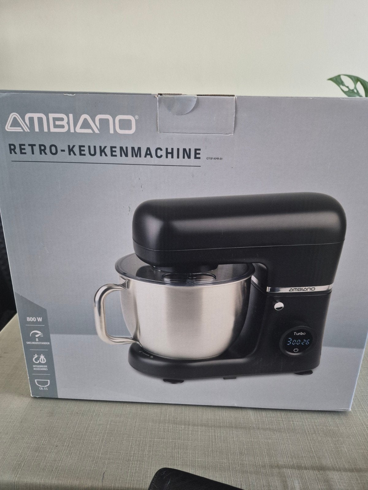 Ambiano Retro Keukenmachine - Zo goed als nieuw!, Ophalen of Verzenden, Zo goed als nieuw
