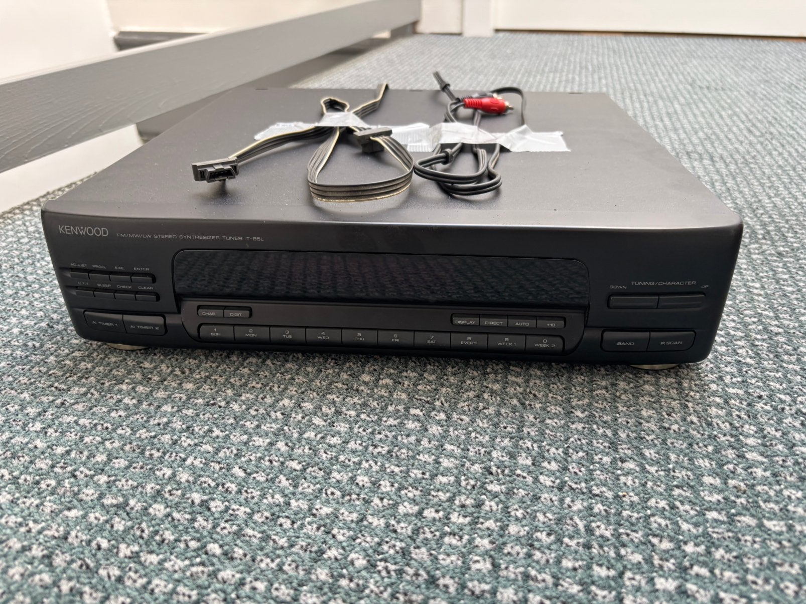 Kenwood tuner receiver T-85L, Ophalen, Gebruikt
