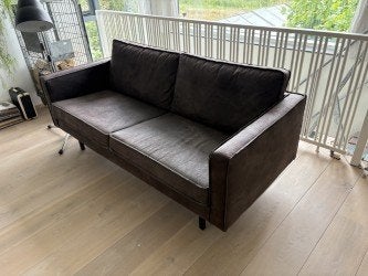 Sissy‑Boy bank 190 cm – kunstleder – zit uitstekend, Ophalen, Overige materialen, Gebruikt, 150 tot 200 cm
