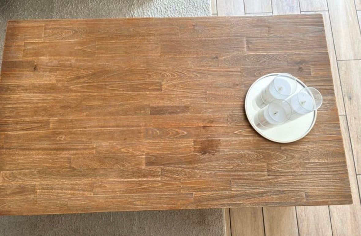 Salontafel, Huis en Inrichting, Tafels | Salontafels, Gebruikt, 50 tot 100 cm, 100 tot 150 cm, Rechthoekig, Ophalen