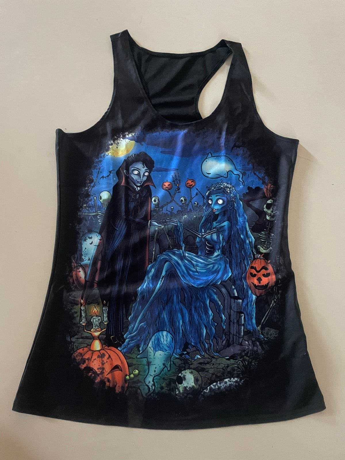 Halloween Topje met dracula Print nieuw, Kleding | Dames, Ophalen of Verzenden, Nieuw, Maat 42/44 (L), Halloween