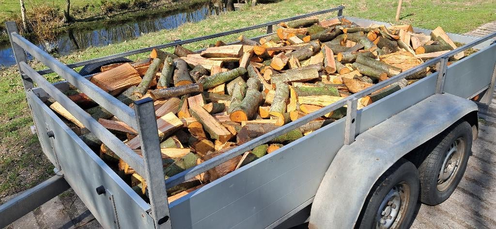 open haardhout, Tuin en Terras, Haardhout, Minder dan 3 m³, Ophalen of Verzenden, Overige houtsoorten, Blokken