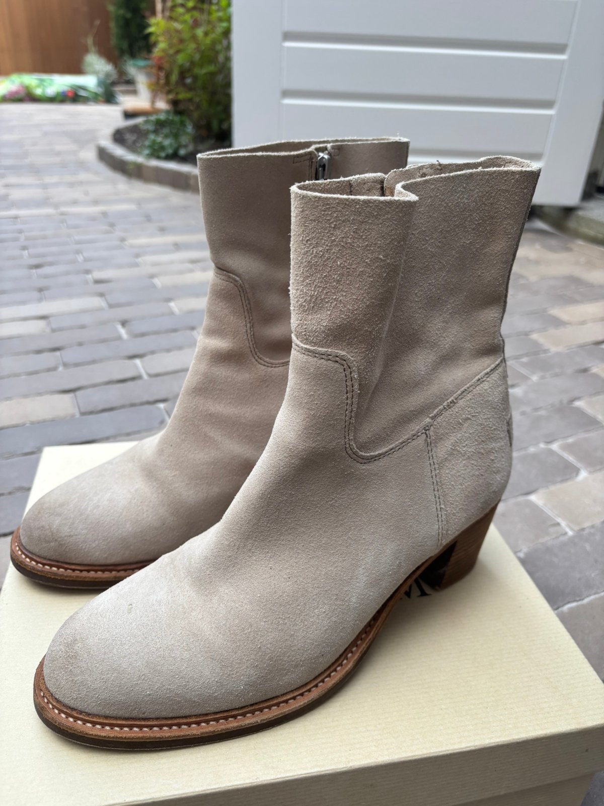 Mooie shabbies, Verzenden, Beige, Lage of Enkellaarzen, Gedragen