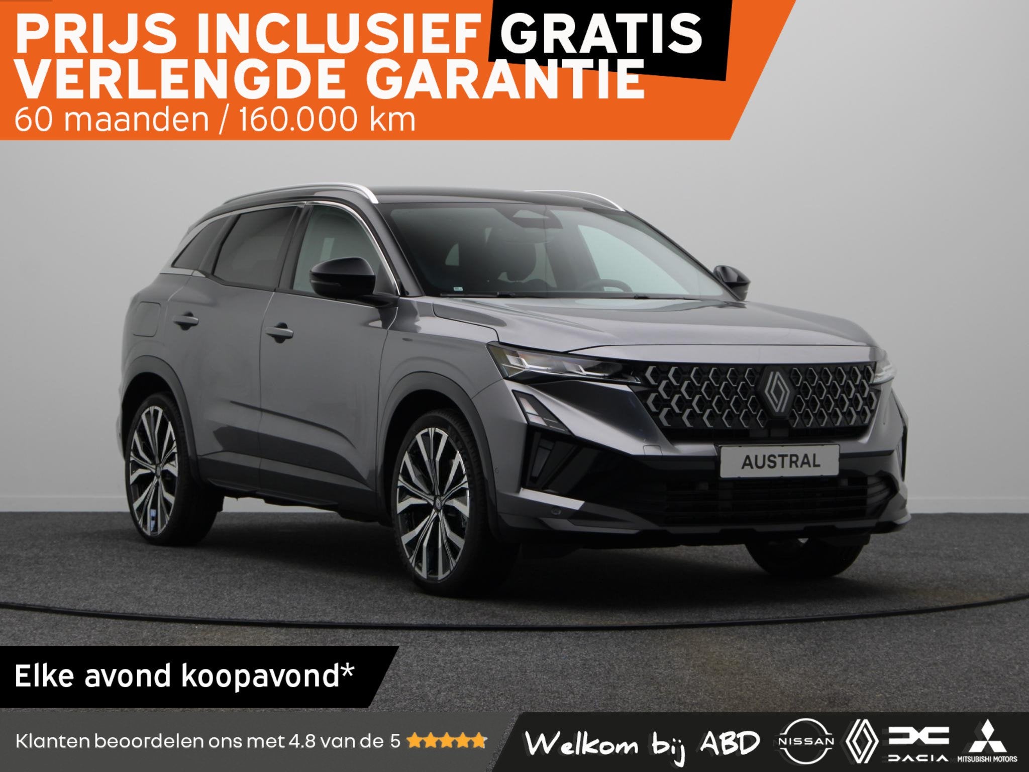 Renault Austral E-Tech full hybrid 200pk techno | Vijf jaar, Auto's, Dealer onderhouden, Stof, Euro 6, 1199 cc
