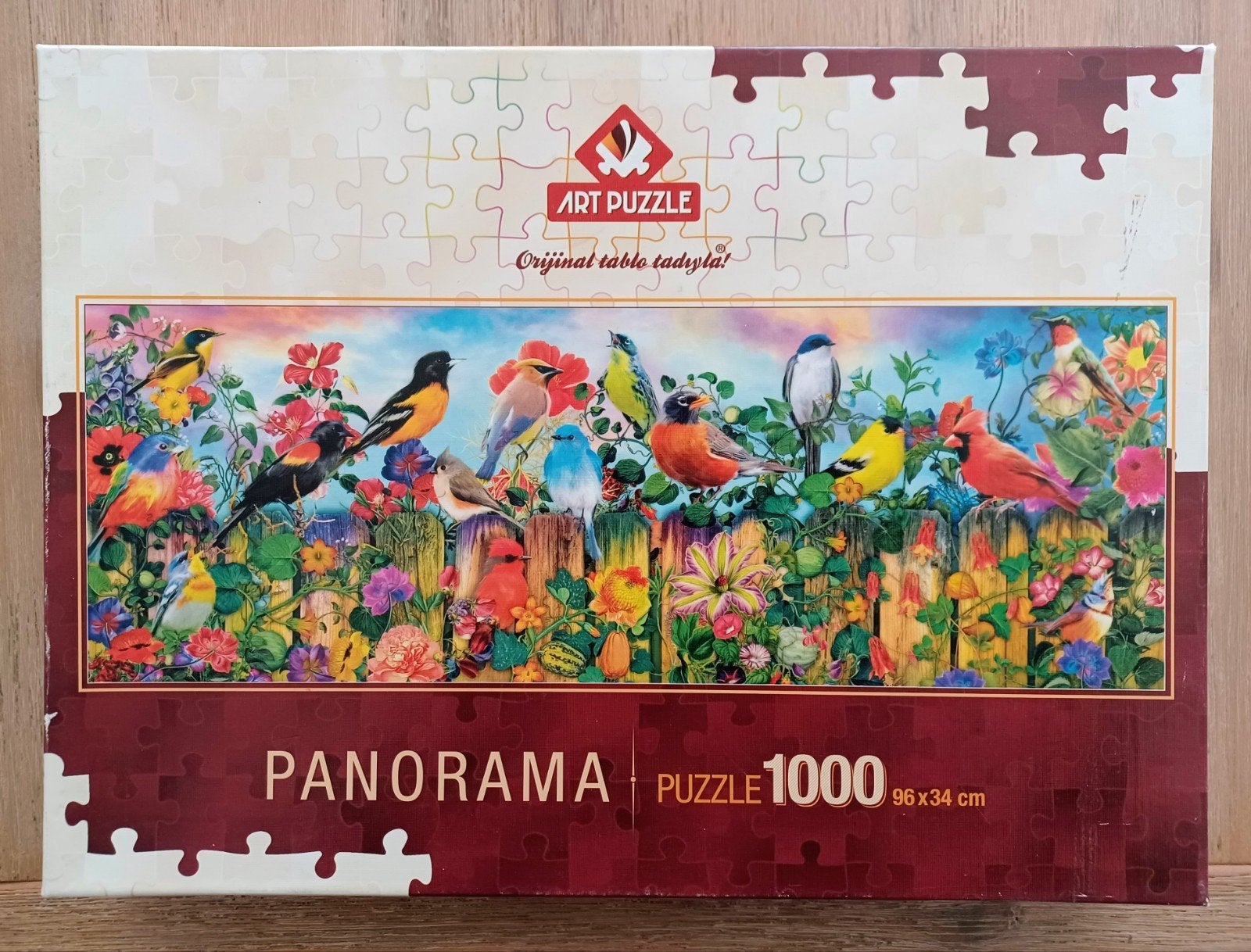 Art Puzzel - Panorama - 1000 stukjes, Ophalen of Verzenden, 500 t/m 1500 stukjes, Zo goed als nieuw, Legpuzzel