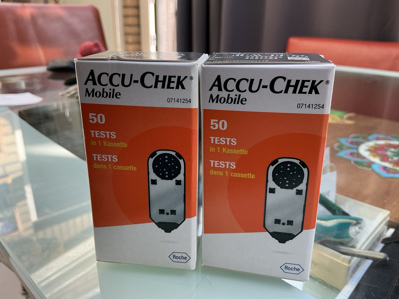 Accu-check mobile testcassette, Ophalen of Verzenden