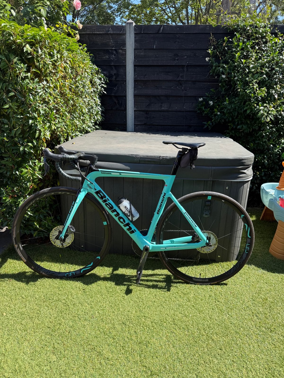 Bianchi Aria racefiets - Zo goed als nieuw, Fietsen en Brommers, Fietsen | Racefietsen, Overige merken, 28 inch, Carbon, Heren