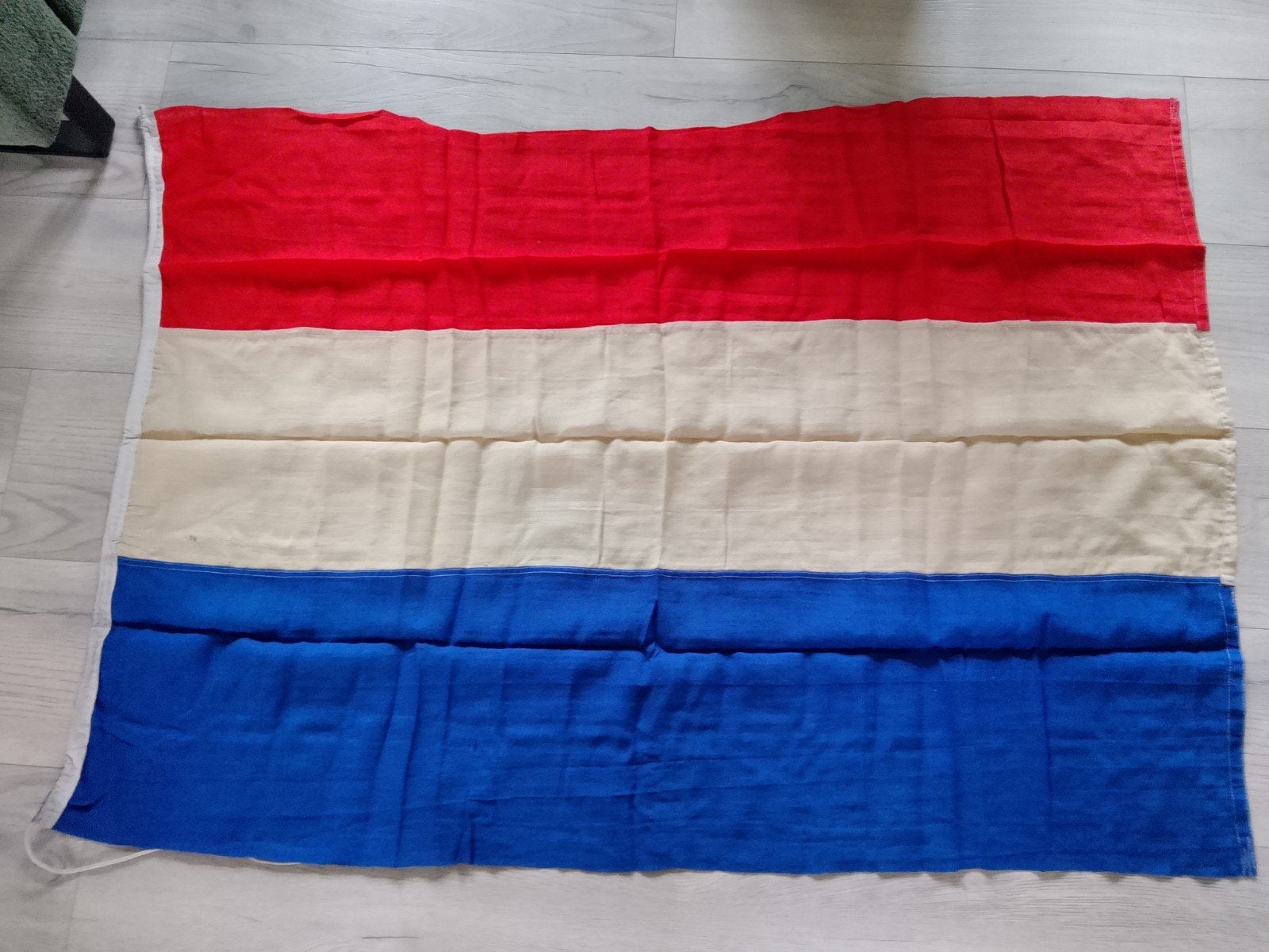 Oude katoenen Nederlandse vlag, Ophalen of Verzenden, Gebruikt