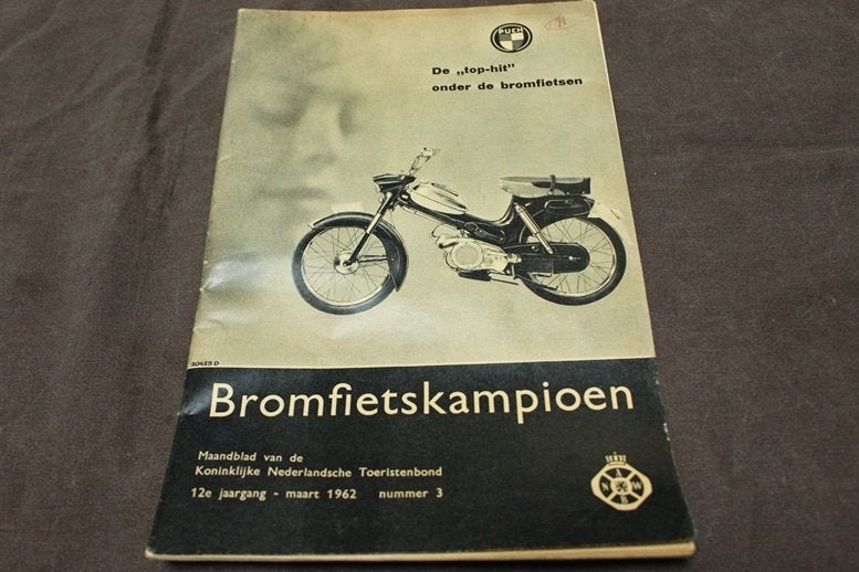 blad Bromfiets Kampioen maart 1962 VAP Solex, Ophalen of Verzenden, Gebruikt