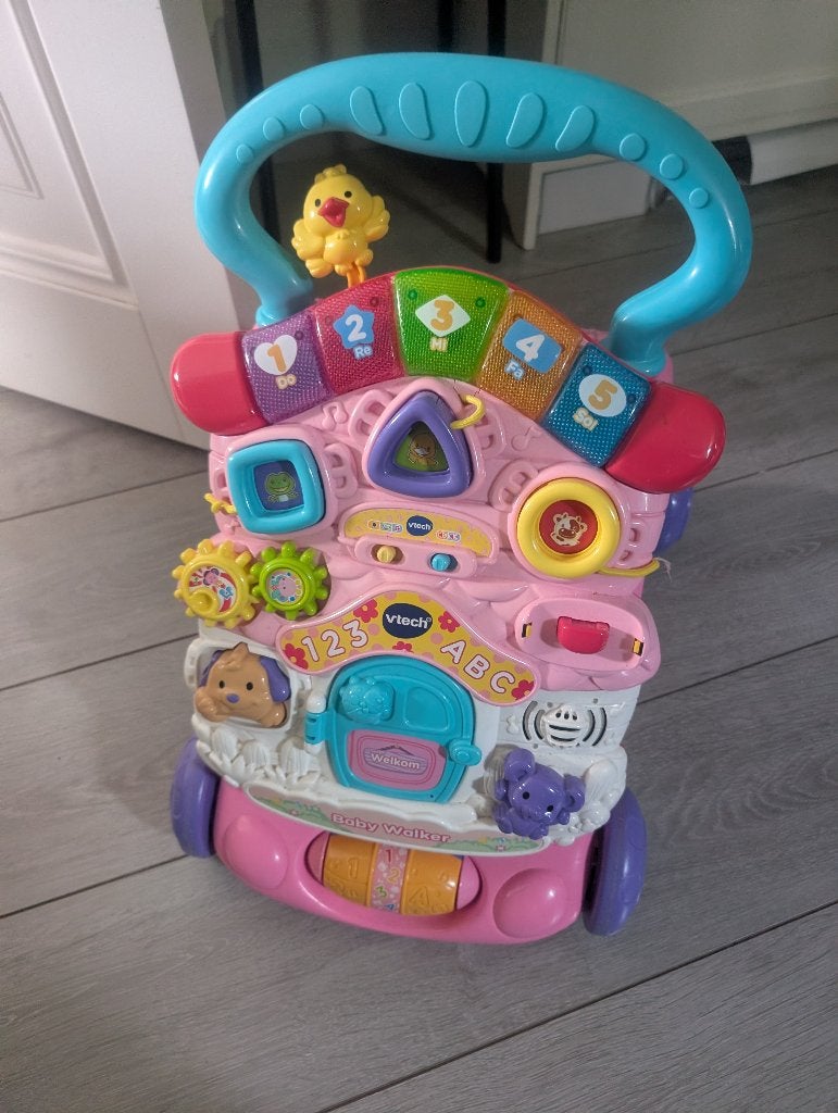 Loopwagen, Kinderen en Baby's, Speelgoed | Babyspeelgoed, Ophalen, Gebruikt, Overige typen, Met licht