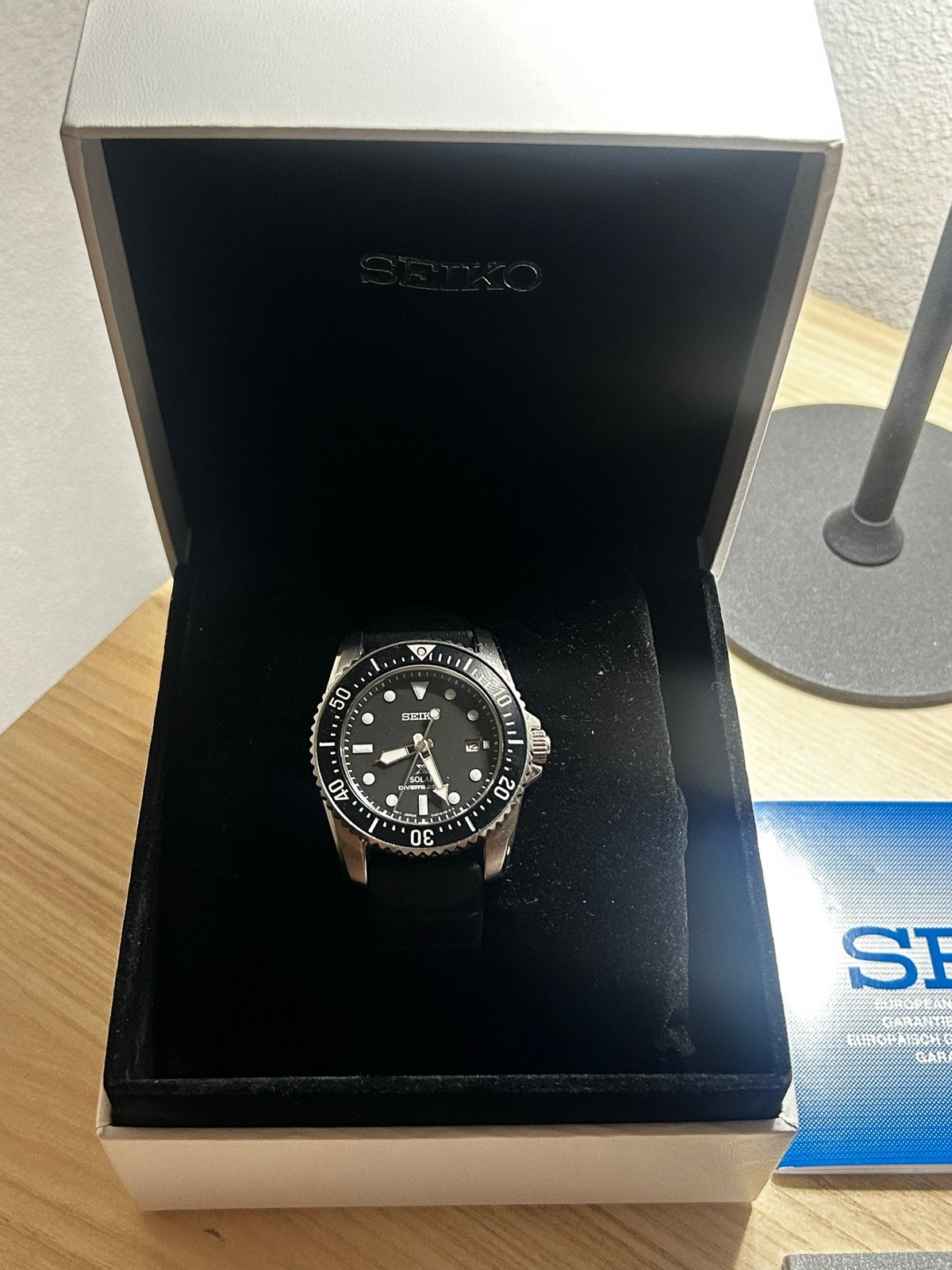 Seiko Prospex Solar SNE573P1, Seiko, Staal, Polshorloge, Overige materialen