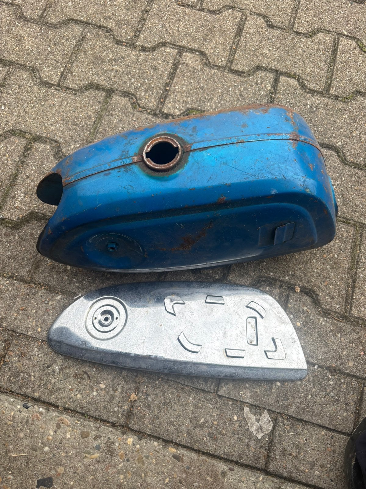 Honda c320 tank, Ophalen of Verzenden, Gebruikt, Tank, Overige merken