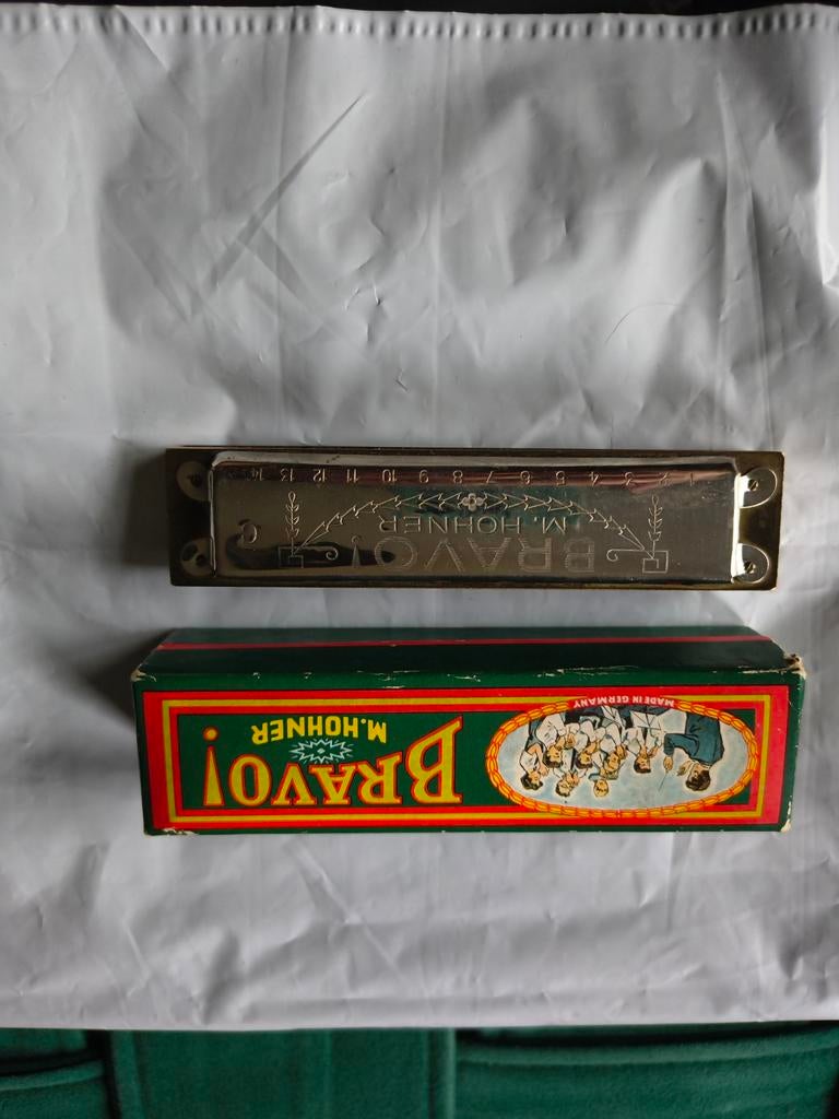 M.Hohner Bravo harmonica, Ophalen of Verzenden