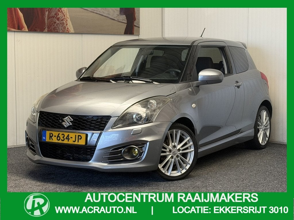 Suzuki Swift 1.6 Sport CRUISE CONTROL CLIMATE CONTROL STOELV, Voorwielaandrijving, Euro 5, Gebruikt, Zwart