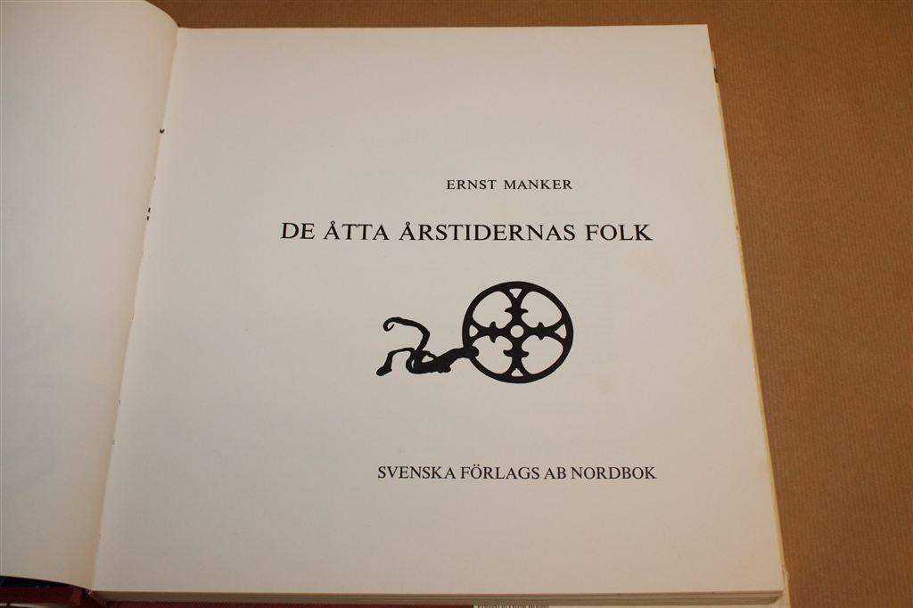 Åtta Årstidernas Folk — Cultuur & Geschiedenis Samen Lapland, Ophalen of Verzenden, Gelezen, Europa